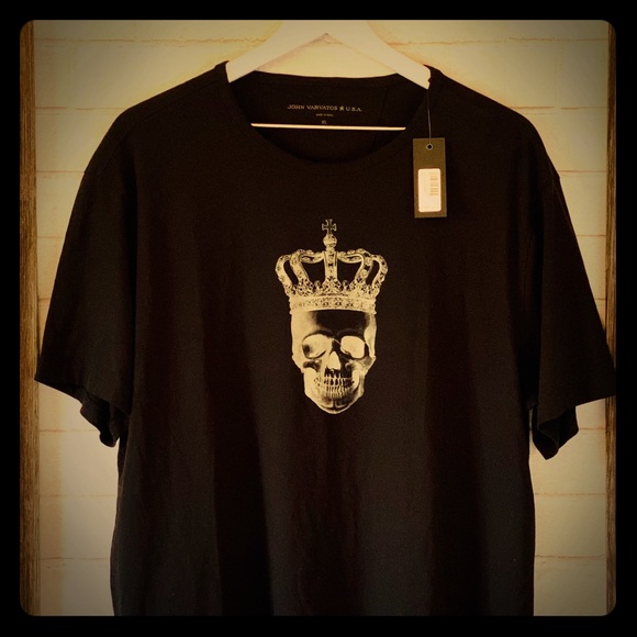 John Varvatos | Crown Skull Shirt | Star USA | NWT - Picture 2 of 9